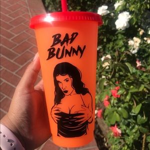 Bad Bunny Tumbler Cup